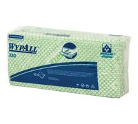 25 lavettes non-tissées Wypall X80 Kimberly-Clark vert