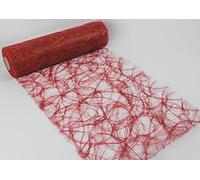 25 M x 30 cm rouge hKT home deco sizoweb chemin de table en non-tissé