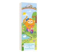 25 marque-pages à colorier - Mes petits amis - Mes beaux jours cosy - Luli Bunny - Deux Coqs D'or - Document jeunesse