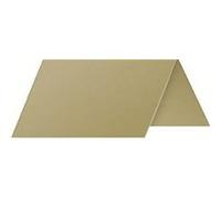 Clairefontaine 75095C - Paquet de 25 Marque-Places - Format 8,5x8cm - 210g/m² - Coloris Or - Invitation Evènements et Correspondance - Gamme Pollen - Papier Premium Lisse