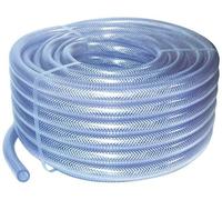 25 mm ID 15 M Longueur tressé tuyau en PVC transparent avec Synthétique reinforment - Un...