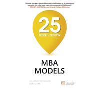 25 Need-To-Know Mba Models
