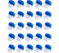25 Pack of Resin-Filled Cable Connectors for Automower Robot Lawn Mower,Repair Low Voltage Electric Wire Trimmer-Waterproof,Safe,Stripping Needless