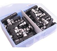 Elvedes Patins de frein V-type 72 mm (72 x 13 mm) – 25 paires – Clair Black