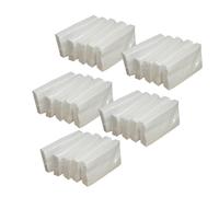 25 Paquets Papier de Soie pour Hôtel en Pâte à Papier, Blanc | Doux et Jetable, Usage Maison et Bar, pour Visage et Table, Stock Pratique