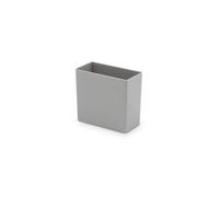 25 pcs. boîte d'insertion E90/3, 99x49x90 mm, gris, standard industriel, pour tiroirs, boîtes d'assortiment etc., en polystyrène à haute résistance aux chocs