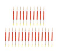 25 pièces Apiculture Larves greffage Aiguille Abeille Reine Outil d'élevage équipement apicole Professionnel Durable léger Manuel Outil de Transplantation de Larves d'abeille pour