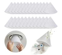 25 Pièces Filtre Conique DN 125, G4 Filtre de Rechange pour d'un Diamètre de 125 mm, Système de Ventilation du Filtre Compatible avec la Plupart des Systèmes de Ventilation