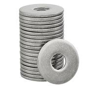 25 pièces Grandes rondelles DIN 9021 / ISO 7093, standard, en acier inoxydable A2, V2A, rondelles de carrosserie (M12, 25 pièces)