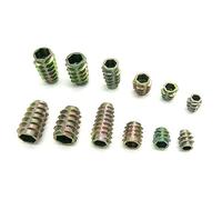 25 pièces M8 x 20 "Inner insert fileté Meubles Nut Vis New UH0820