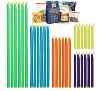 25 Pièces Pince Fermeture Sachet Alimentaire,Pince Sachet,Clip De Fermeture,Clip Fermeture Sachet Alimentaire,Clips De Fermeture,Clip Pinces Fermeture Sachet Alimentaire pour Cuisine, la Maison
