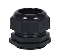 25 Pièces Plastique M28 Presse-étoupe pour Connexion 14mm-19mm Câble - Etanche IP68 Connecteur de Conduit Electrique avec Contre-écrou/Rondelle (Noire)