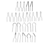 25 Pièces Pointes de Pyrogravure, Kit de Remplacement | Fer Argenté, Haute Température, pour Artisans et Artistes, Kit Complet D’accessoires