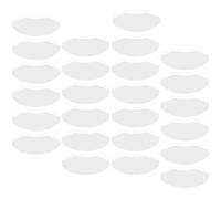 25 Pièces Protection Faciale Transparente, PVC Réutilisable | Frange et Front, Usage Coupe Humide, Salon ou Maison, Lot Pratique, Écran Clair
