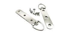 25 pièces Super grand Triangle robuste anneau en D peinture à l'huile miroir Photo cadre Photo crochet de suspension travail d'art accrocher avec des vis pour Photos(E 23x93mm)