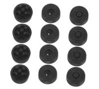 25 Pièces Supports de Pieds de Boîtier PC à Enfoncer, Noir