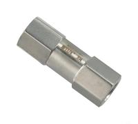 25 pour long clapet anti-retour femelle en acier inoxydable 304 pour eau pour gazole pression supérieure 0 psi contrôle du débit NPT plomberie résistante durable 915