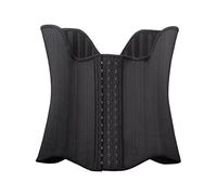 25 Steel Bones Angel's Wing Latex Waist Trainer Corset for Abdominal Contraction After Fitness Exercise