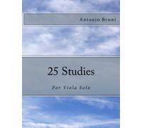 25 Studies: For Viola Solo
