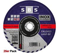 25 Stück SBS Trennscheiben 230 x 2,0mm INOX Flexscheiben Metall-Trennscheiben