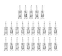 25 Unités 36-pins Microneedling Cartouches de Aiguilles de Remplacement Conçues pour dr pen Ultima A10, Microneedling Visage Utilisées pour Anti-rides, Anti-âge, Peau ferme,Éclaircir les taches