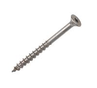 25 vis à bois à tête fraisée en acier inoxydable Spax 4 x 30mm