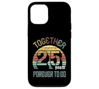 25 Wedding Anniversary for Couple Best 25th Year of Marriage Coque pour iPhone 12/12 Pro