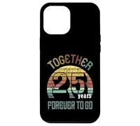 25 Wedding Anniversary for Couple Best 25th Year of Marriage Coque pour iPhone 12 Pro Max