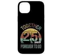 25 Wedding Anniversary for Couple Best 25th Year of Marriage Coque pour iPhone 14 Plus