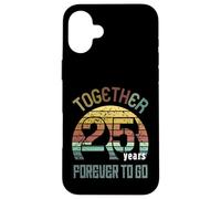 25 Wedding Anniversary for Couple Best 25th Year of Marriage Coque pour iPhone 16 Plus