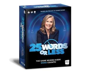 25 Words Or Less | Fast-Paced Word Game | Friends & Family Board Game | Based on Popular TV Game Show with Meredith Vieira | The Game Where Every Word Counts