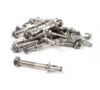 25 x chevilles pour charges lourdes M10 acier inoxydable A4 VA Cheville d'ancrag