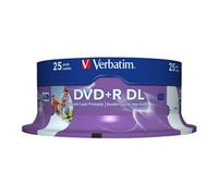 Verbatim 43667 DVD vierge 8,5 Go DVD+R DL 25 pièce(s)