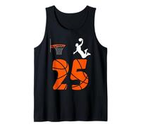 25 Year Old Slam Dunk It's My 25th Birthday Basketball Débardeur