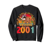 25 Year Old Sloth Vintage 2001 Limited Edition 25th Birthday Sweatshirt
