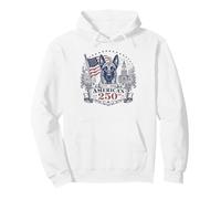 250 Anniversary USA Belgian Malinois Dog Sweat à Capuche