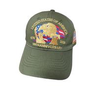 250 Anniversary USA Hat, Eagle & Liberty Patriotic Baseball Cap, Adjustable 250 Year American Anniversary Hat for Men & Women (A15)