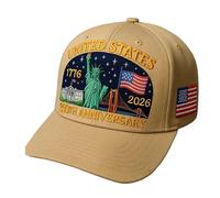 250 Anniversary USA Hat, Eagle & Liberty Patriotic Baseball Cap, Adjustable 250 Year American Anniversary Hat for Men & Women (A5)