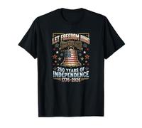 250 Ans Anniversaire de l'Amérique Liberty Bell 4 Juillet T-Shirt
