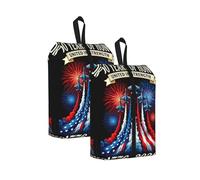 250 Ans de liberté 1776-2026 Sacs à Chaussures de ge Blanc Rouge Bleu Organisation de Rangement pour Avions à réaction Pochette à Chaussures avec poignée