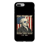 250 Ans de liberté et d'histoire de la liberté John Adams Retro Coque pour iPhone 7 Plus/8 Plus