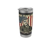 250 ans d'histoire de la liberté Theodore Roosevelt Gobelet isotherme en acier inoxydable double paroi
