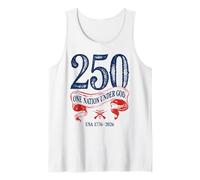250 Ans en Dieu, Nous Avons Confiance 1776-2026 - USA Patriotic Débardeur