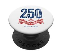 250 Ans en Dieu, Nous Avons Confiance - USA Patriotic PopSockets PopGrip Adhésif
