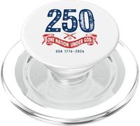 250 Ans en Dieu, Nous Avons Confiance - USA Patriotic PopSockets PopGrip pour MagSafe