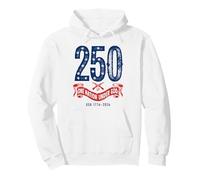 250 Ans en Dieu, Nous Avons Confiance - USA Patriotic Sweat à Capuche