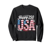 250 Ans USA 1776-2026 250e Anniversaire Amérique 4 Juillet Sweatshirt