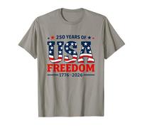 250 Ans USA 1776-2026 250e Anniversaire Amérique 4 Juillet T-Shirt