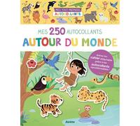 250 autocollants autour du monde - Yi-Hsuan Wu - Auzou Philippe Eds - broché - Document jeunesse