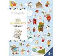 250 autocollants - Bel Hiver - Corinne Demuynck - Deux Coqs D'or - Jeux livres objets